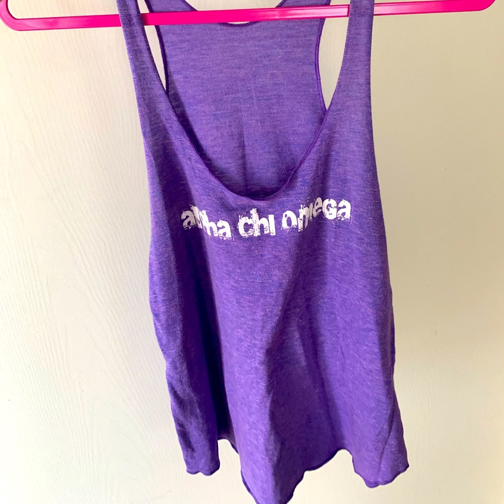 Purple AXO Flowy Tank - M